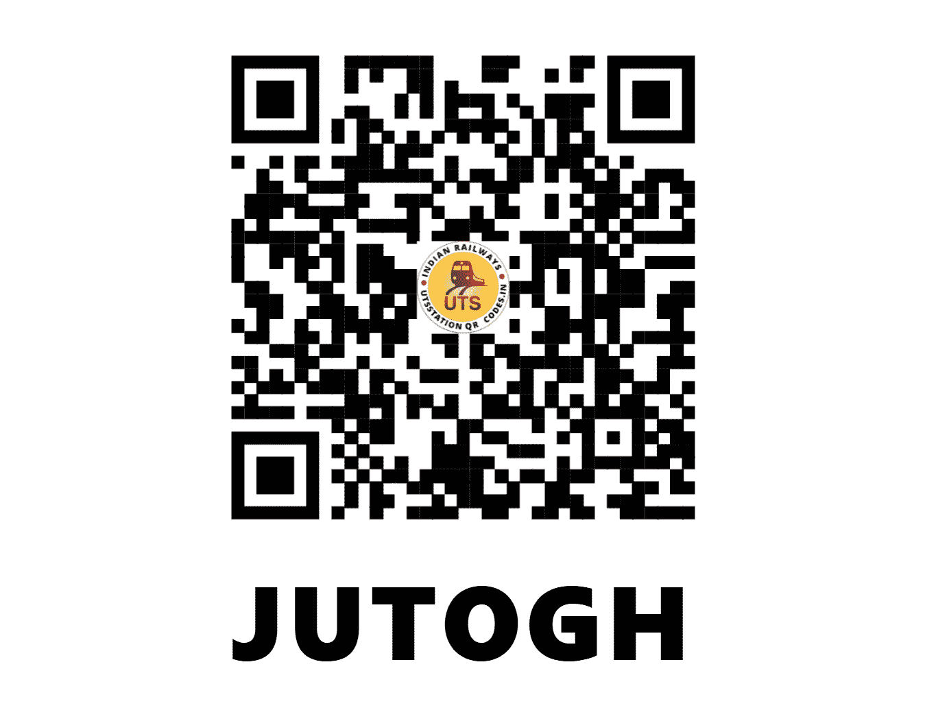 UTS QR Code for JUTOGH - JTO (NR - HIMACHAL PRADESH)